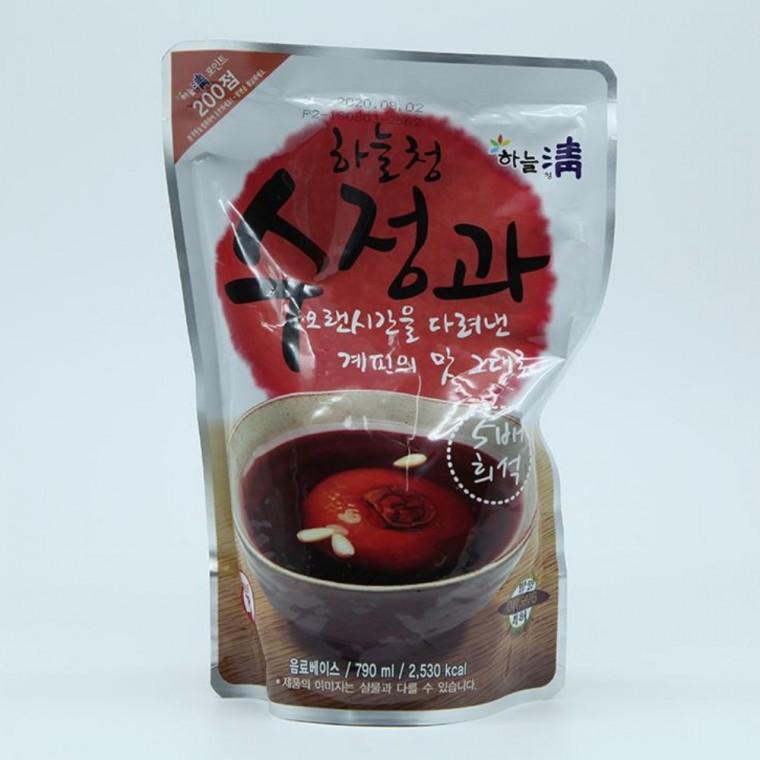 하늘청 수정과 농축 원액 79 계피차 수정과만들기 한방음료 수정과원액
