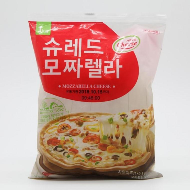서울 냉장 슈레드 피자치즈 1 샐러드치즈 와인안주 피자용치즈 모짜렐라치즈