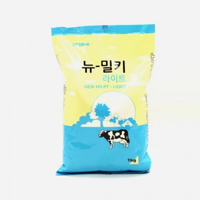 희창유업 뉴 밀키 라이트 전지 분말우유 고소한분유 우유가루 밀크티베이스