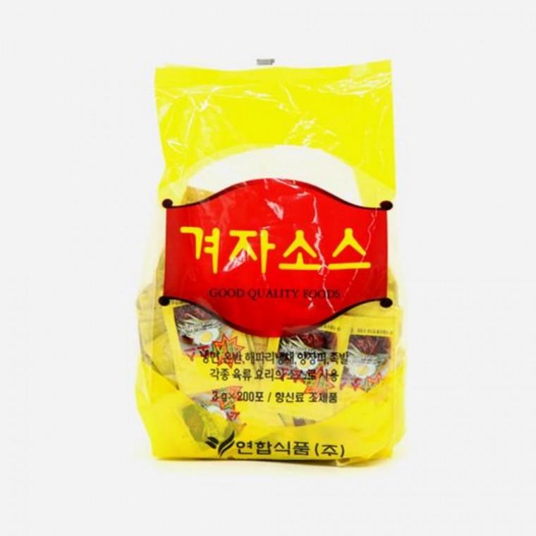 1회용 겨자소스 200개입 해파리소스 냉면겨자 업소용소스 냉면소스