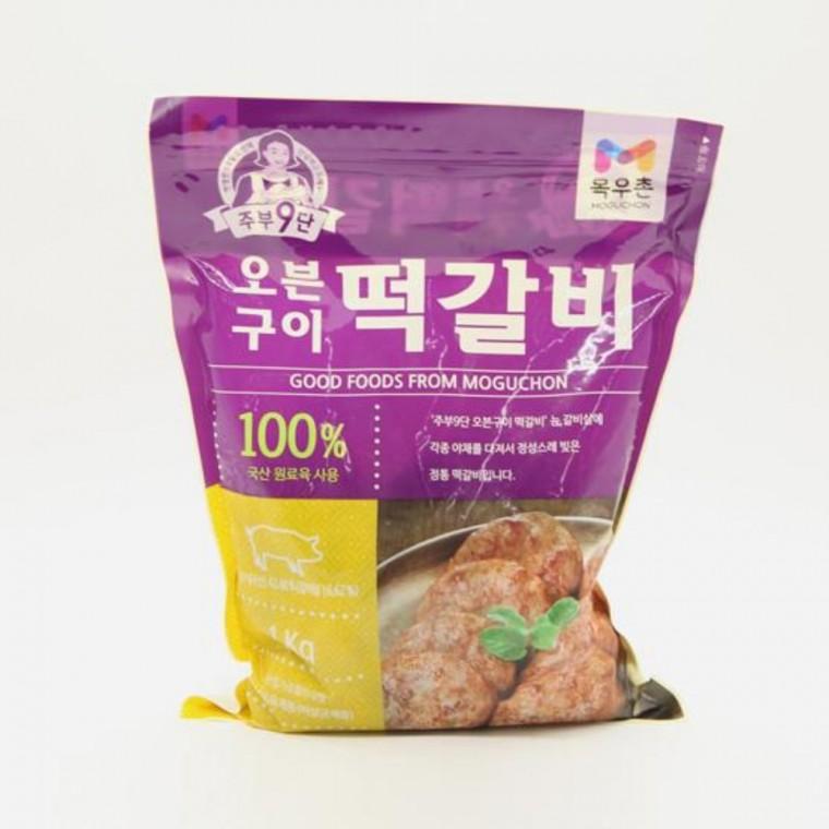 목우촌 오븐구이 떡갈비 냉동 미니떡갈비 에어프라이어떡갈비 떡갈비반찬 간편조리식품