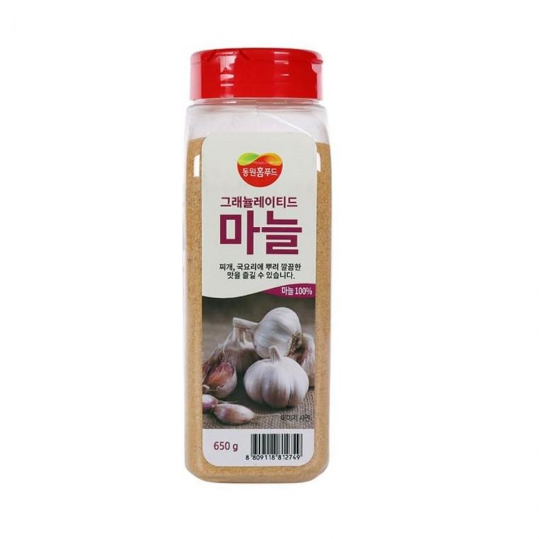 동원홈푸드 마늘 가루 650g 시즈닝가루 갈릭파우더 분말가루 치킨시즈닝