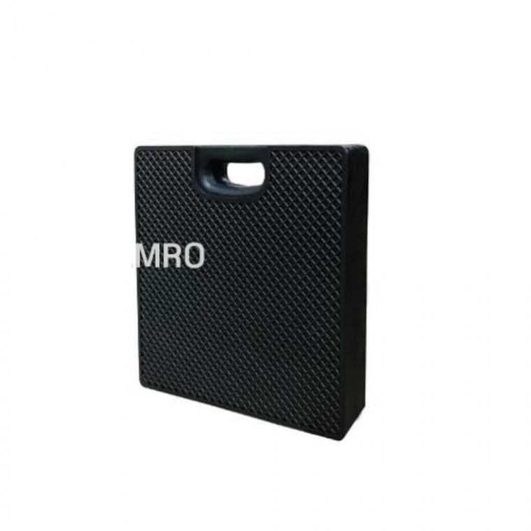 합성고무 유압받침대 450x4 크레인아웃트리거패드 유압발판 스카이차받침대 굴삭기받침대