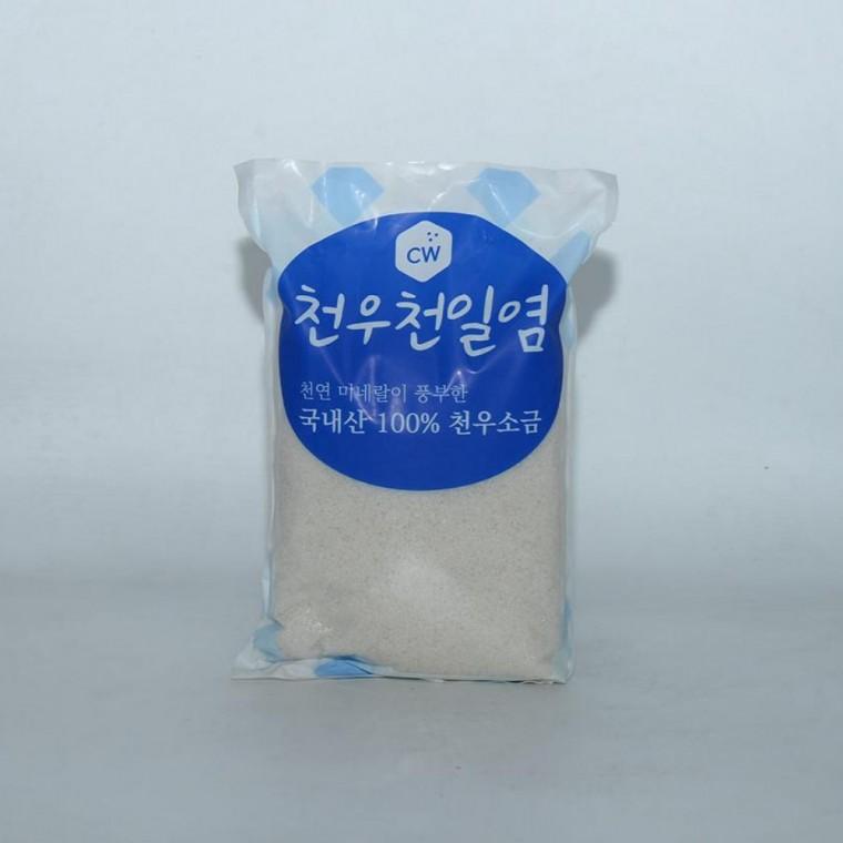 천우 국산 천일염 굵은 소금 미네랄소금 국내산소금 국내산천일염 김장소금