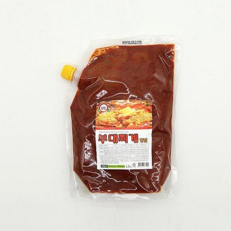 텃밭 부대 찌개 양념 냉장 1 부대찌개다대기 김치찜양념 사골부대찌개양념 만능찌개양념