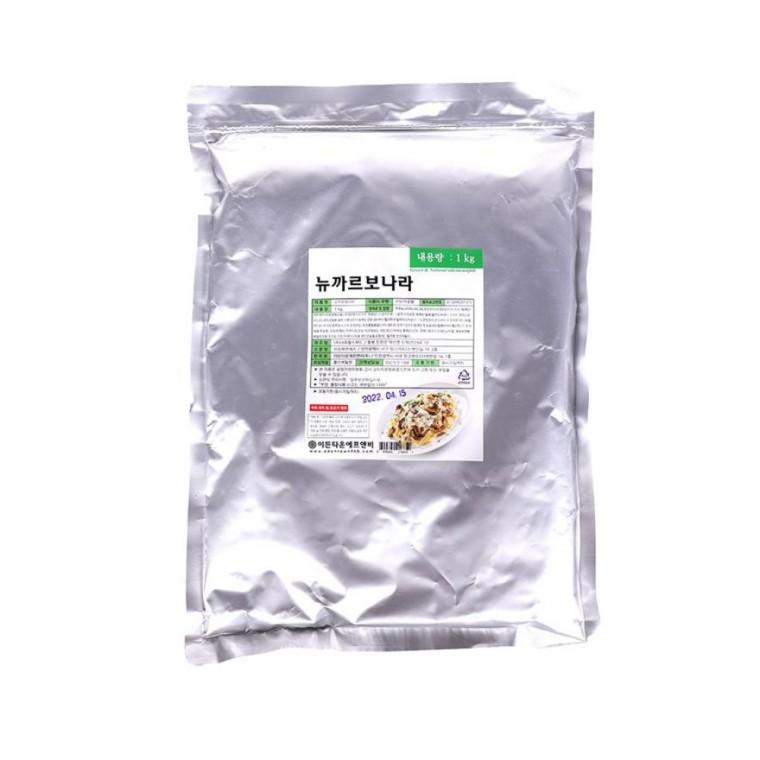 이든 뉴까르보나라 분말 1kg 투움바파스타소스 찜닭소스 크림가루 크림분말
