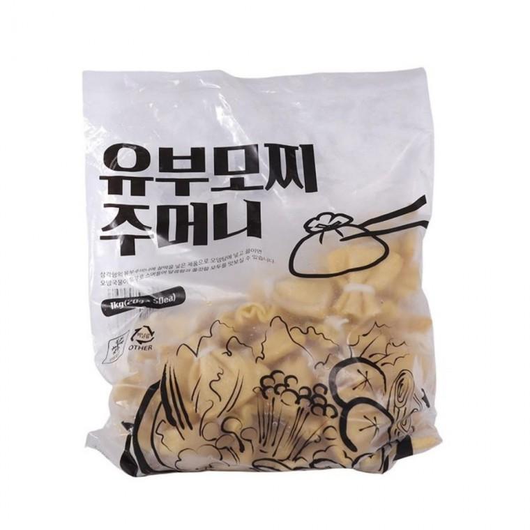 롱텡후지 냉동 유부모찌주머니 유부오뎅탕 어묵탕유부 유부반찬 냉동유부