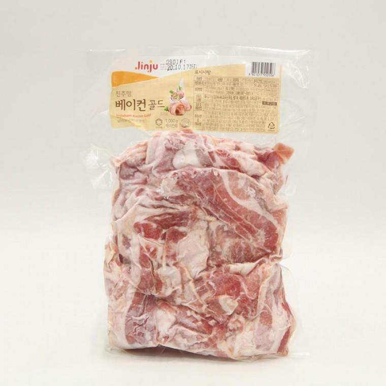 진주햄 파지 베이컨 골드 냉동 냉동베이컨 베이컨파지 업소용베이컨 베이컨1KG