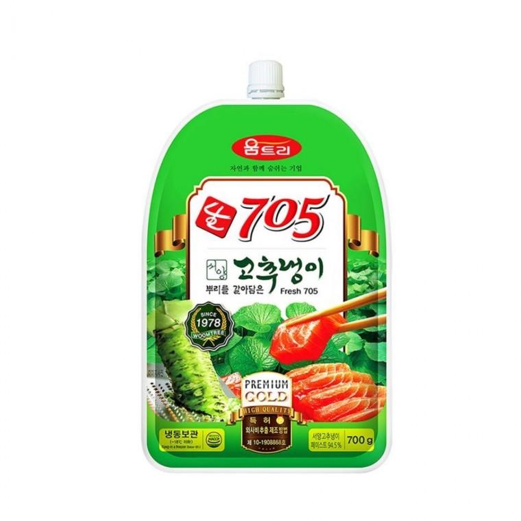 움트리 냉동 705 생와사비 냉동생와사비 고기와사비 생고추냉이 매운와사비