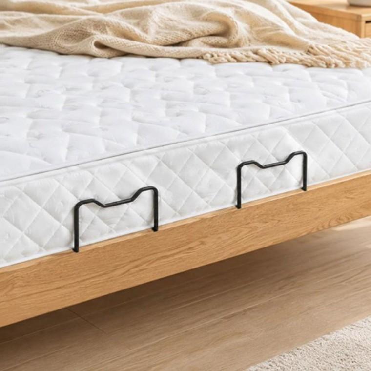침대용 매트리스고정대 밀림방지 2p 10cm 블랙