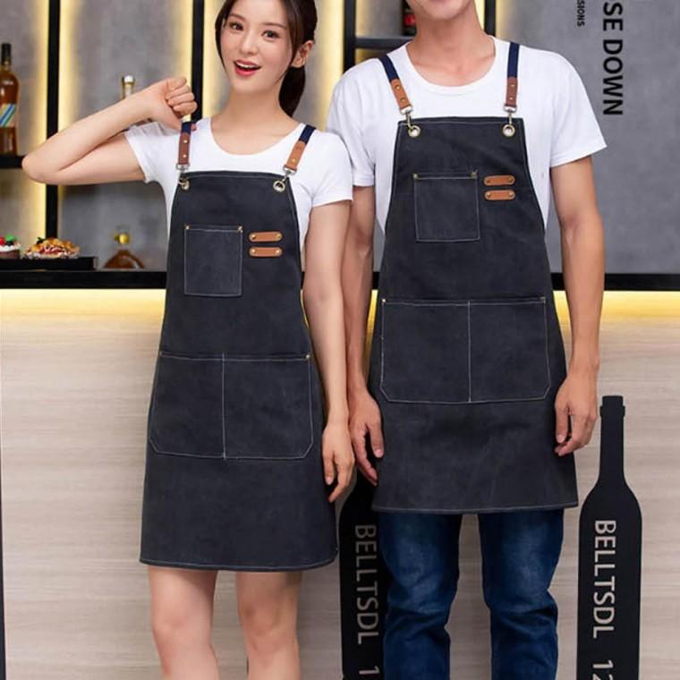 주방 앞치마 커피숍 까페 화방 공방 남여공용