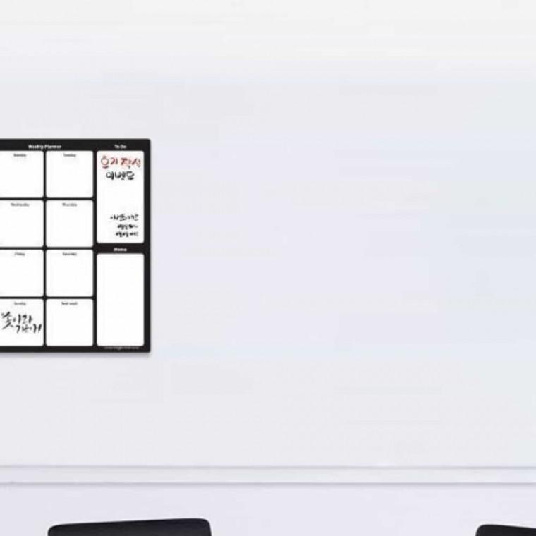 고무자석 위클리 플래너 냉장고스케줄보드 냉장고플래너 스케줄보드판