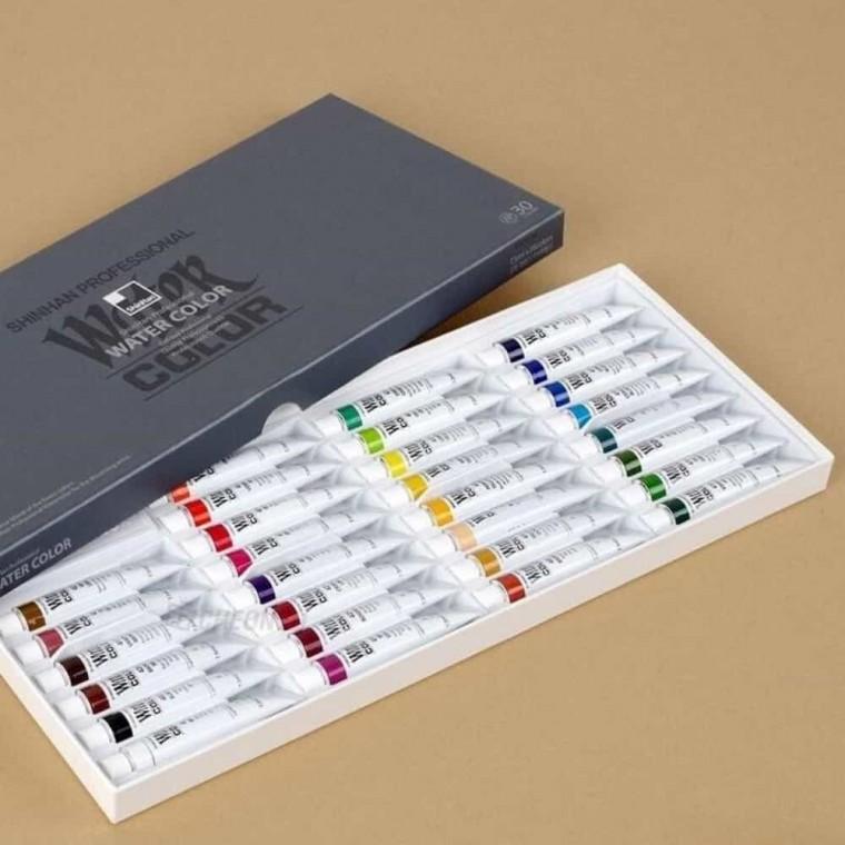 전문가수채화물감 30색 7.5ml 수채화도구 튜브물감 미술도구