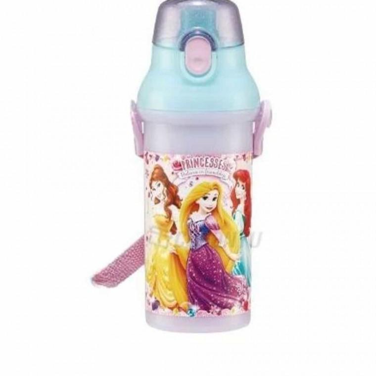 프린세스 원터치물통 480ml 물담는통 휴대용물통 어깨끈물통