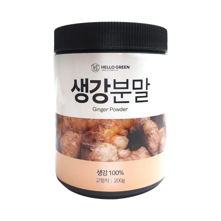 루미나D 헬로우그린 봉동생강 생강가루 200g 분말 요리 차 재료 양념