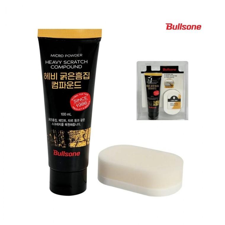 루미나D 헤비 굵은 흠집 컴파운드 스펀지 포함 자동차 도장면 광택 복원 연마