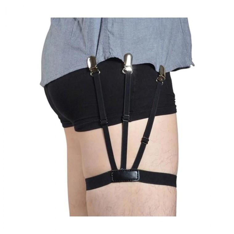 루미나D Y형 셔츠가터 2P 셔츠 고정 스테이 빠짐 방지 정장 셔츠 정리