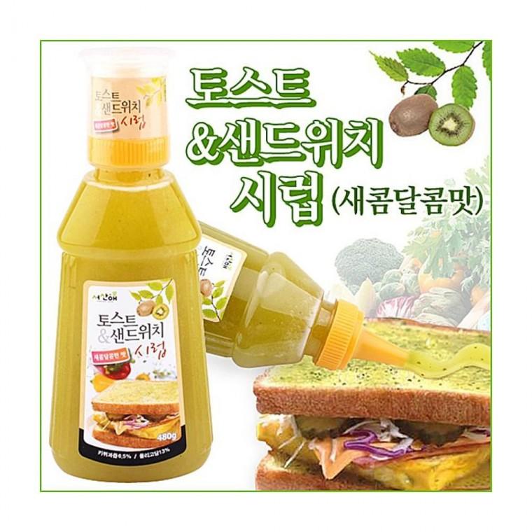 루미나D 새콤달콤맛 기본시럽 480g 1개 음료 디저트 시럽 첨가