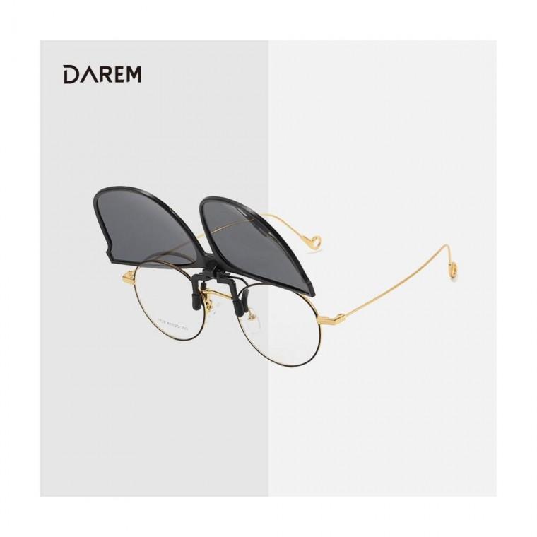 루미나D 클립온 편광 오버 선글라스 운전용 안경 위 클립 햇빛 차단