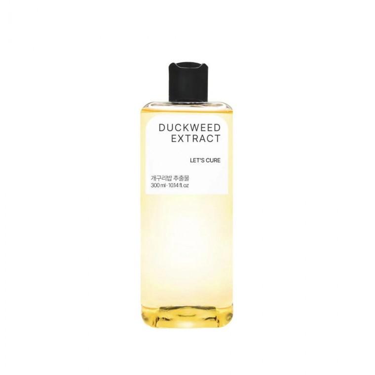 루미나D 레츠큐어 부평초 개구리밥 추출물 토너 300ml 스킨케어 화장솜 피부결 정돈