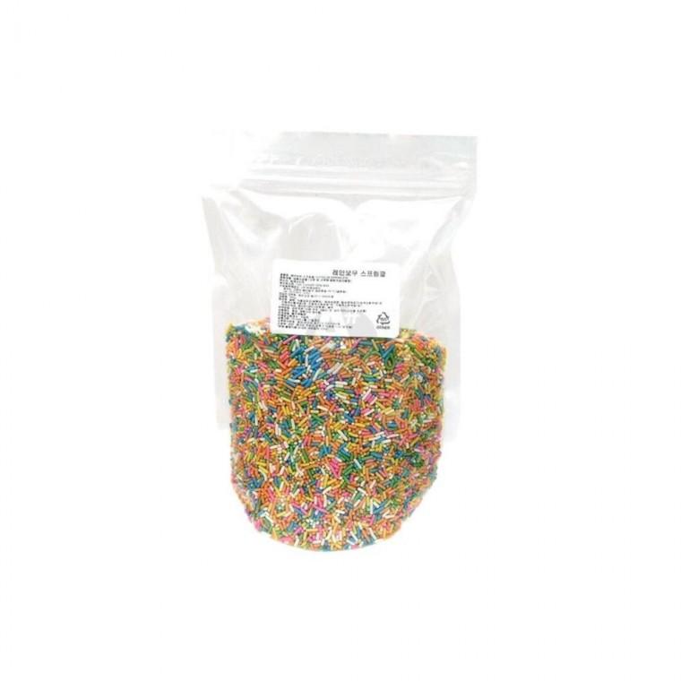 루미나D 레인보우 스프링클 300g 케이크 쿠키 디저트 장식