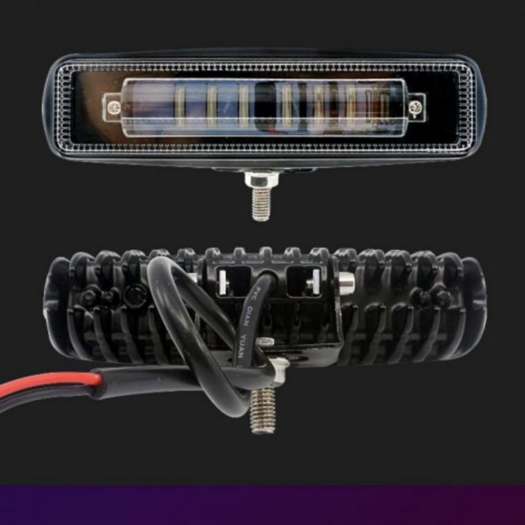 지게차 라인 2컬러 DC12V-60V 경고등 겸용 램프 LED 안전