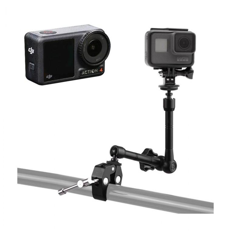 루미나D DJI 오즈모 액션4 호환 스마트폰 집게 클램프 매직암