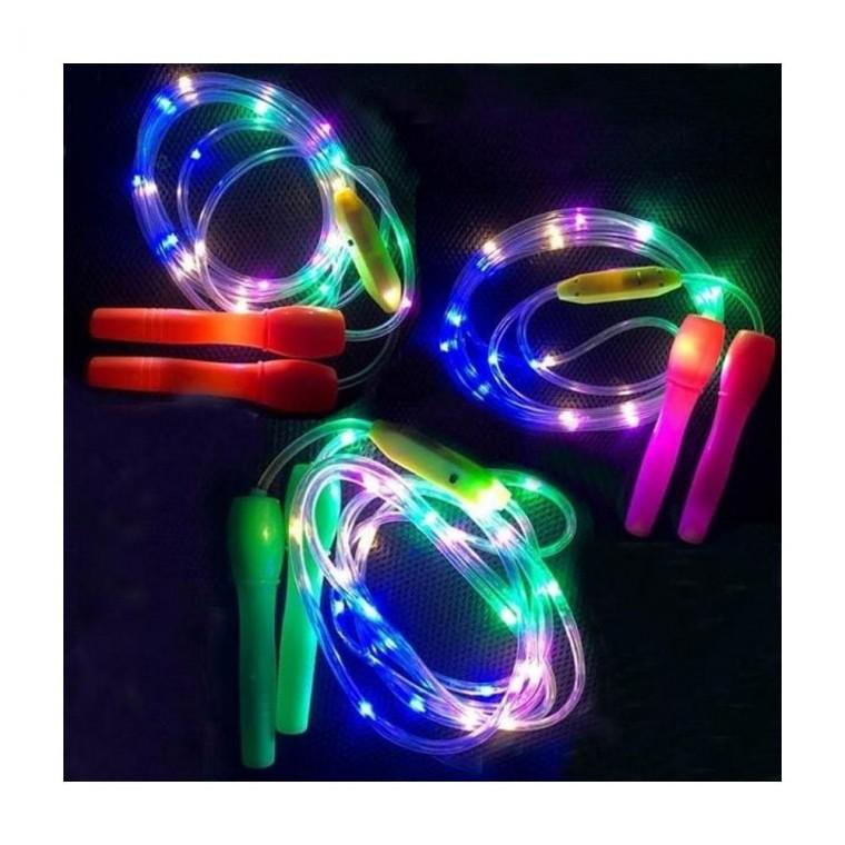 루미나D LED 줄넘기 빛나는 운동용 줄넘기 야간 놀이 체육 소품