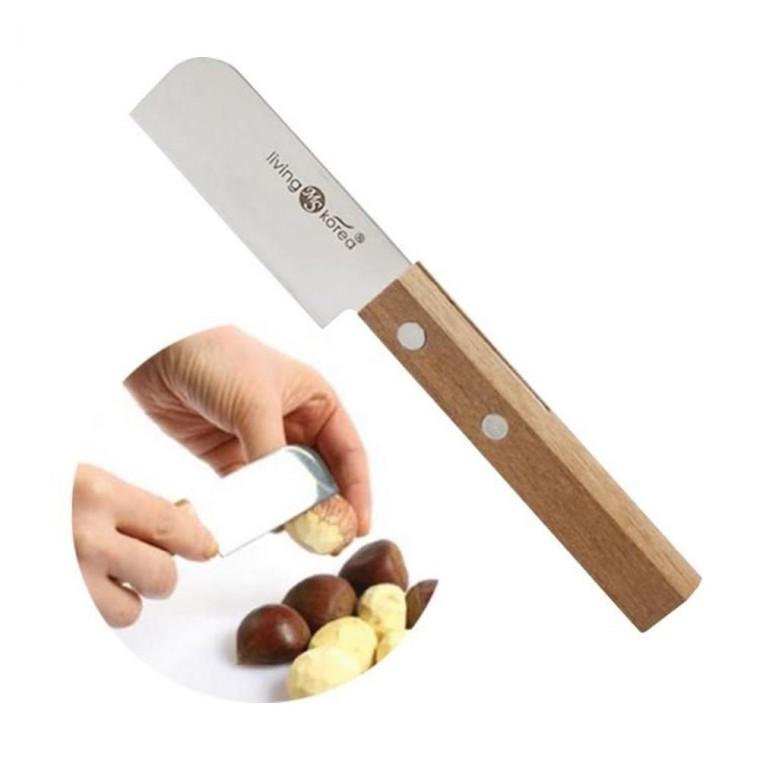 루미나D 밤까기 칼 가위형 밤 껍질 제거 밤 깎는 도구