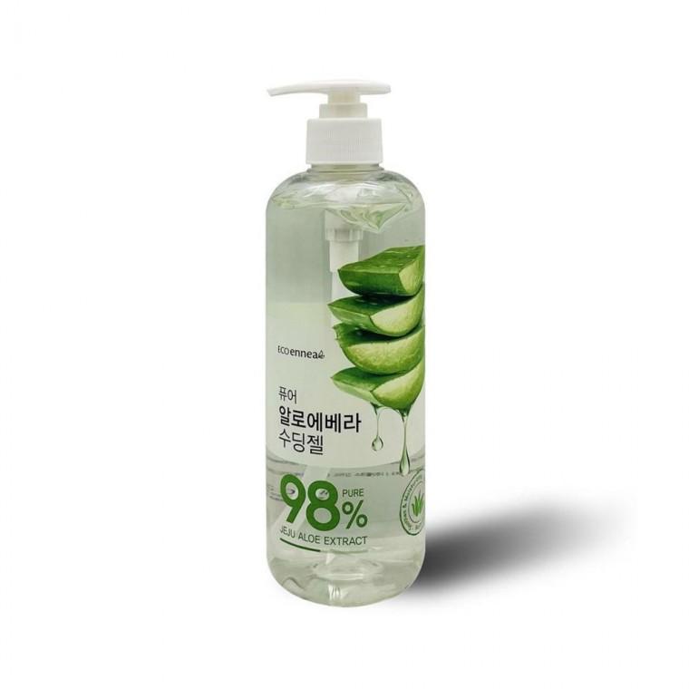 루미나D 알로에 수딩젤 과일나라 퓨어 베라 500ml 펌프형 바디 젤
