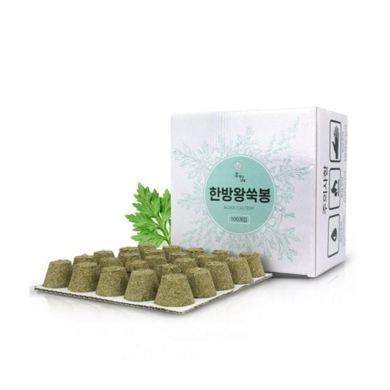 루미나D 왕쑥봉 약쑥 100P 온구기 황토링 뜸기구 호환