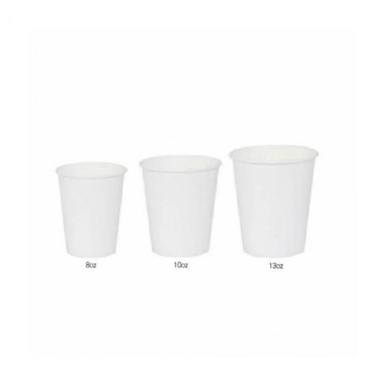 루미나D 무지 종이컵 10oz 50개 대용량 일회용 음료컵