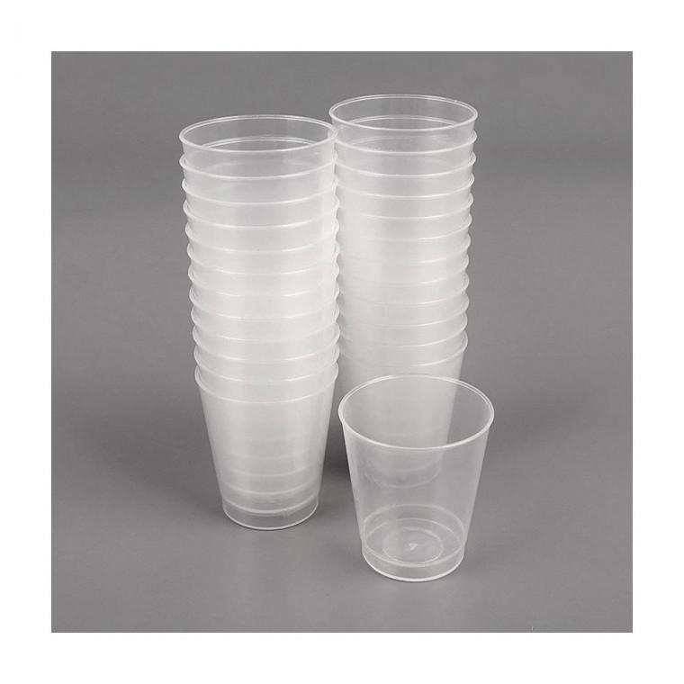루미나D 플라스틱 소주잔 65ml 100P PP 다회용 술컵