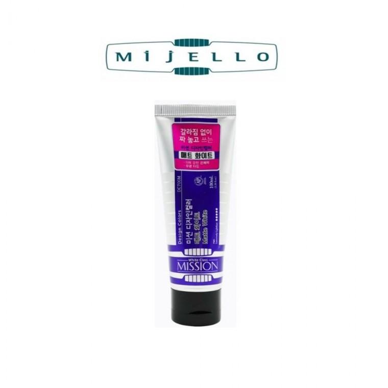 루미나D 미션 디자인 칼라 물감 100ml 매트화이트 미술 색칠 채색 재료