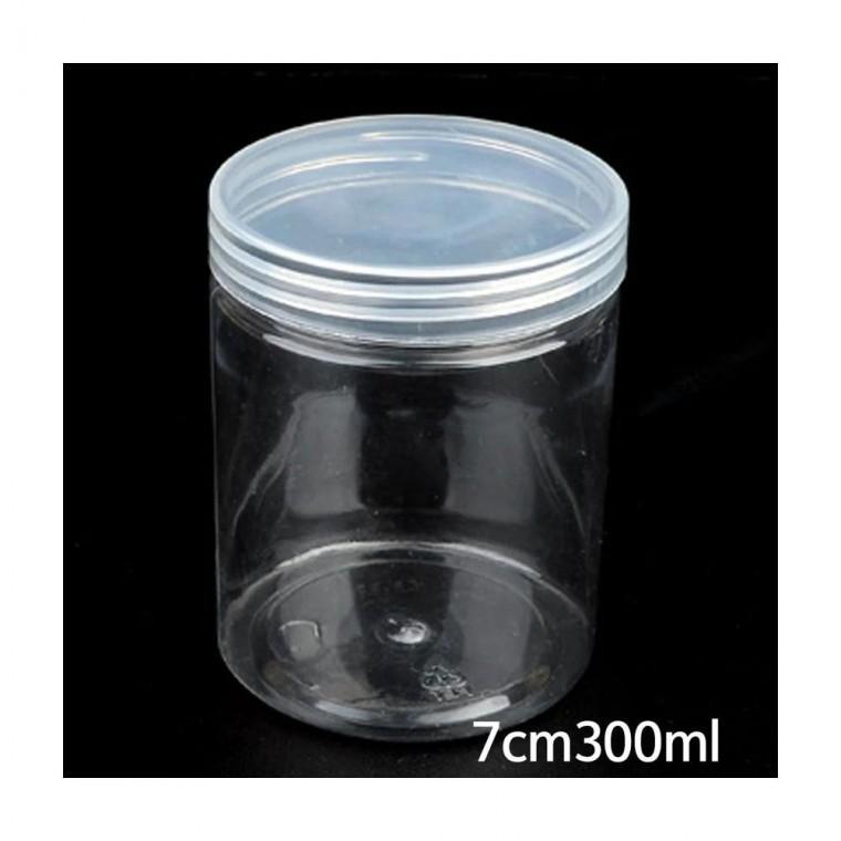 루미나D 원형 플라스틱 용기 300ml 7cm 20개 소분 공병 보관