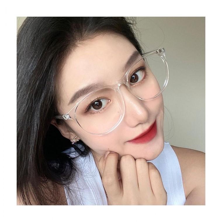 루미나D 투명 뿔테안경 케어리즘 블루라이트 차단 케이스 포함 안경 세트