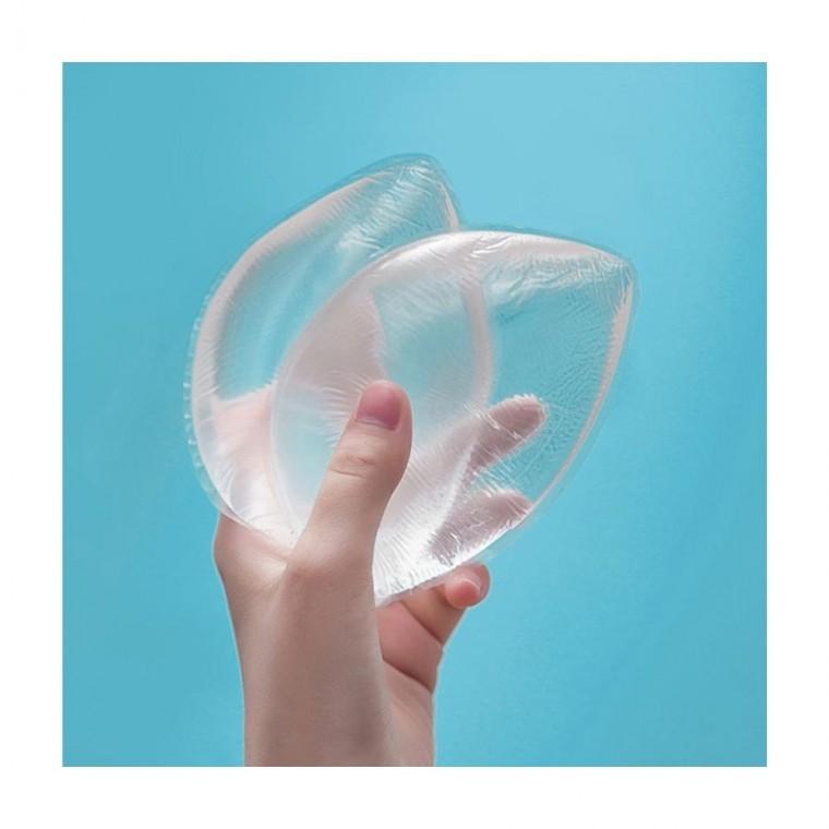 루미나D 실리콘 가슴 패드 스포츠 비키니 볼륨 보정 브라 패드
