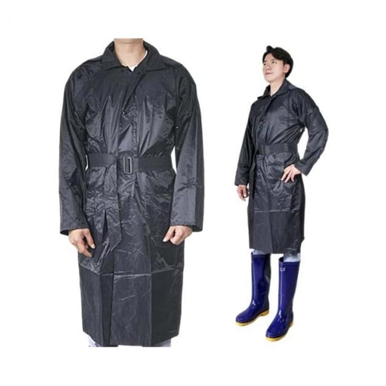 코트 우의 네이비 3XL 자전거비옷 고급우의 작업용비옷