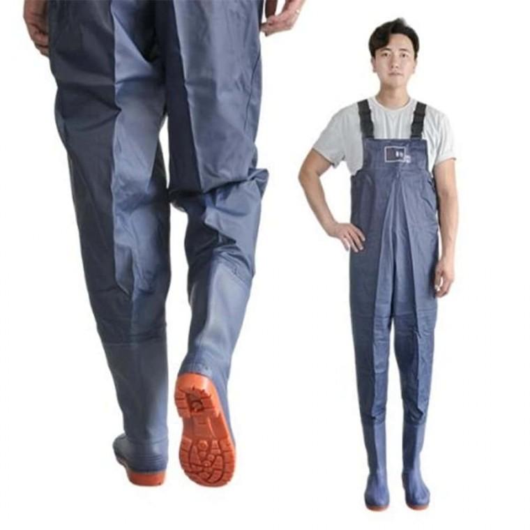 남녀공용 가슴장화 290mm 선상장화 낚시용장화 방수장화