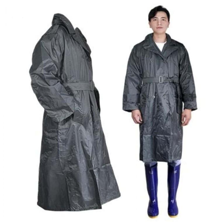 레인코트 국방색 3XL 작업용비옷 자전거비옷 성인용우의