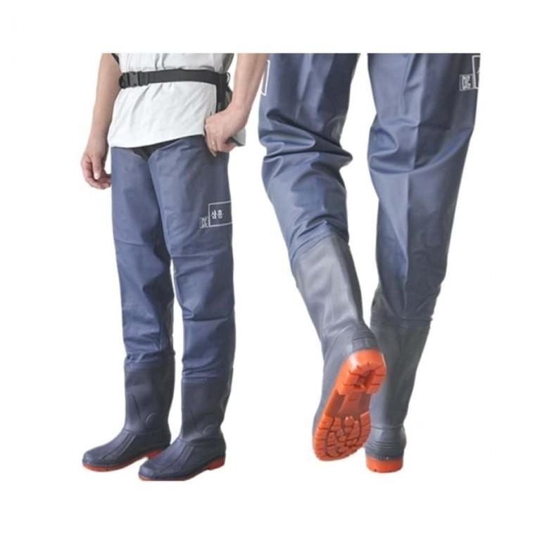 허벅지 수중장화 255mm 긴장화 선상장화 작업용장화