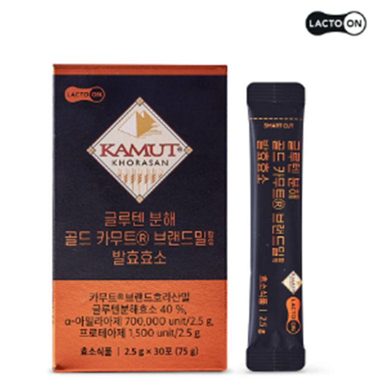 글루텐 분해 골드 카무트 브랜드밀 발효효소 30포 1박스