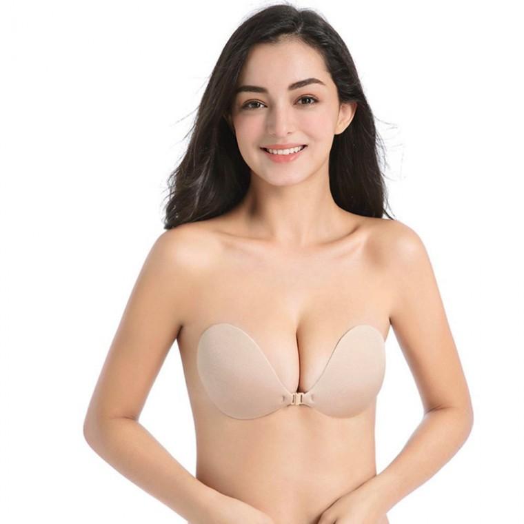 쉬즈앤 패브릭 누드브라(B컵) 브래지어 누브라 끈없는브라 노스트랩브라