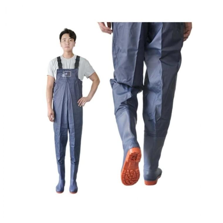 남녀공용 가슴장화 285mm 낚시장화 작업용장화 물장화