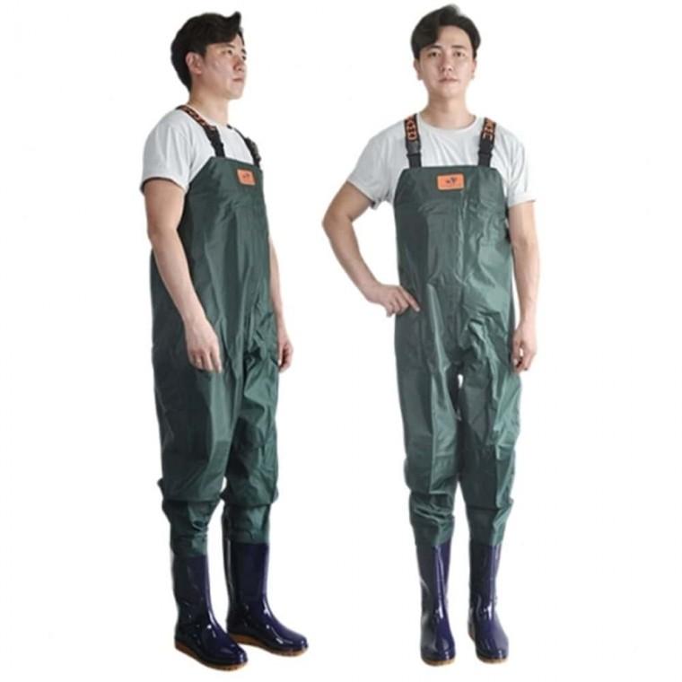 옥스퍼드 가슴장화 300mm 낚시장화 낚시용장화 방수작업화