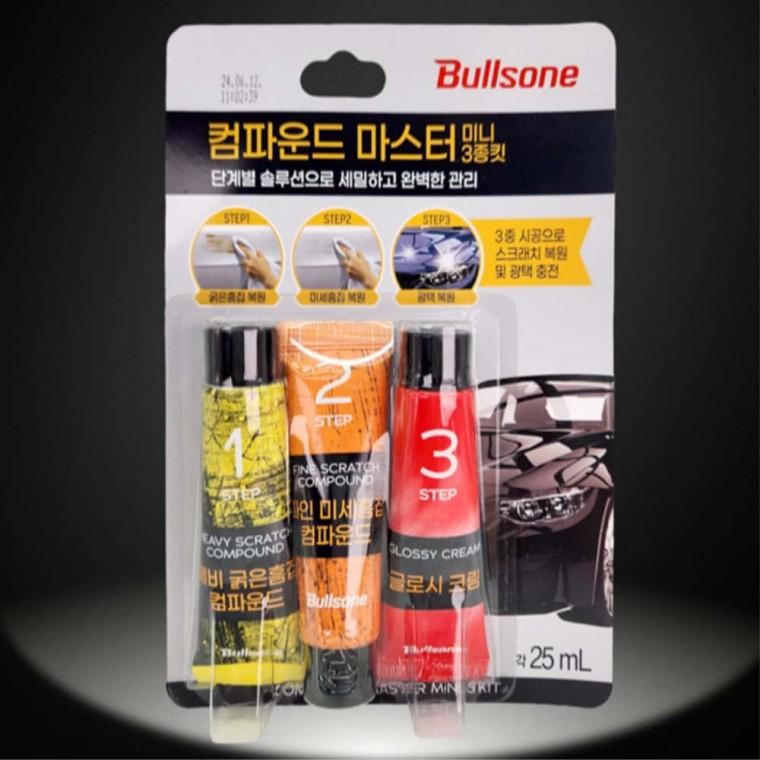 차량 컴파운드 미니 3종세트 차량기스제거 스크래치리무버 스크래치복원