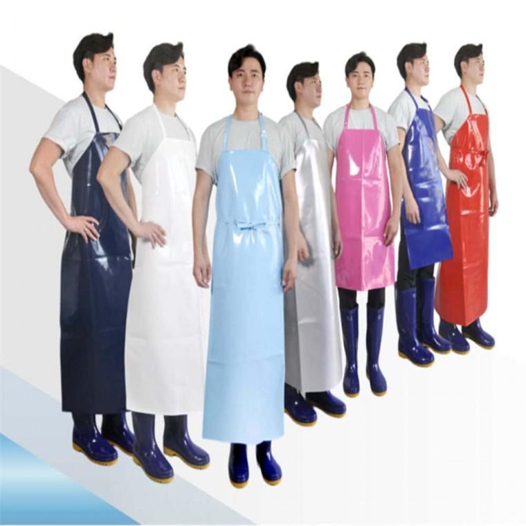 양면 방수 앞치마 120X100 대 화이트 업소용앞치마 식당용앞치마 작업앞치마