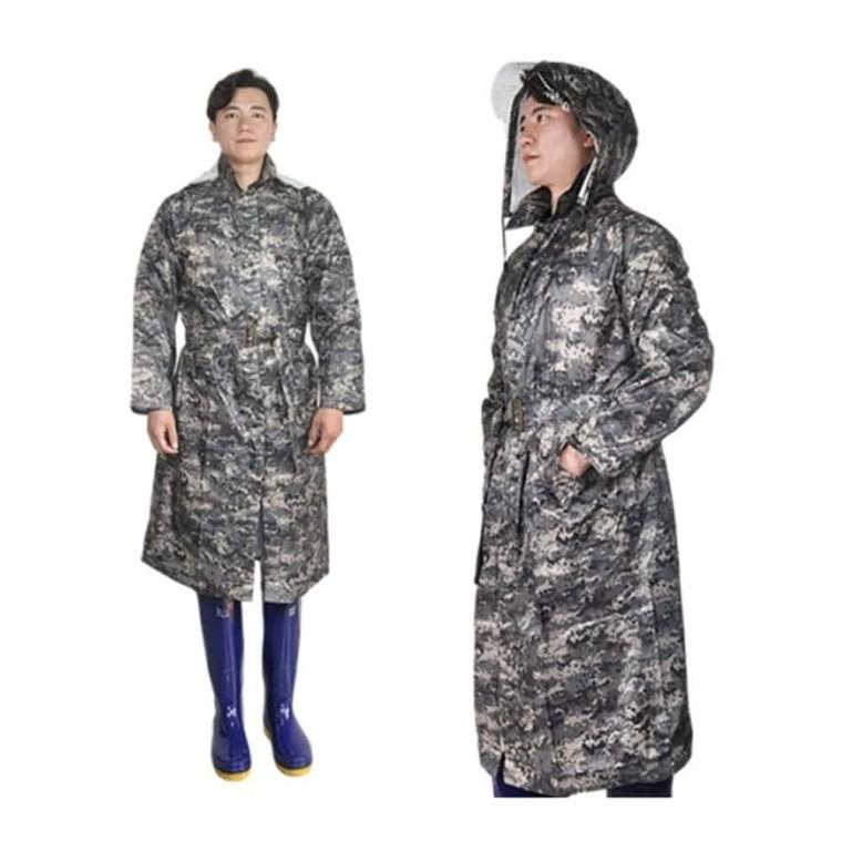 밀리터리 레인코트 2XL 남자우비 코트우비 고급우의