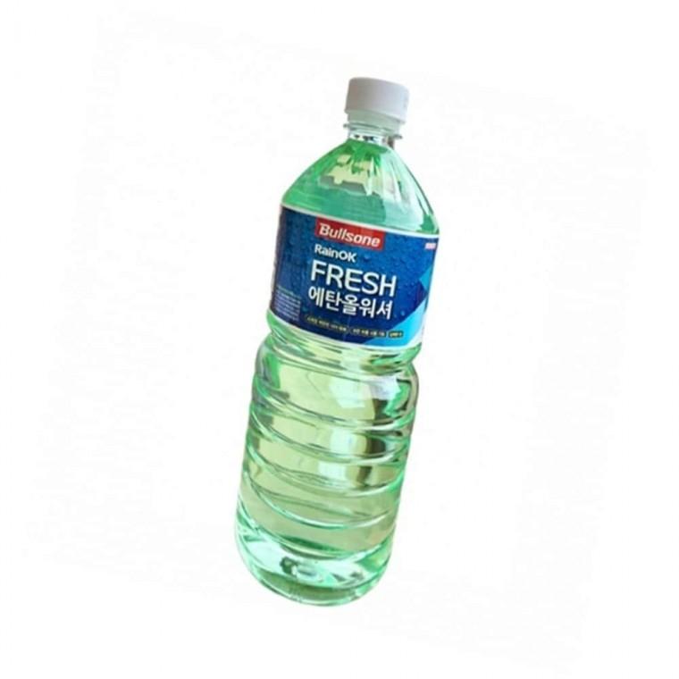 후레시 에탄올 워셔액 1.8L 자동차유리세정제 차량용워셔액 벌레자국제거