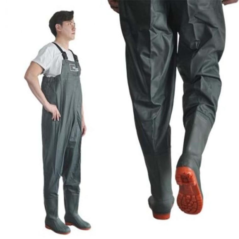 PVC 가슴장화 260mm 입는장화 농사용장화 방수장화
